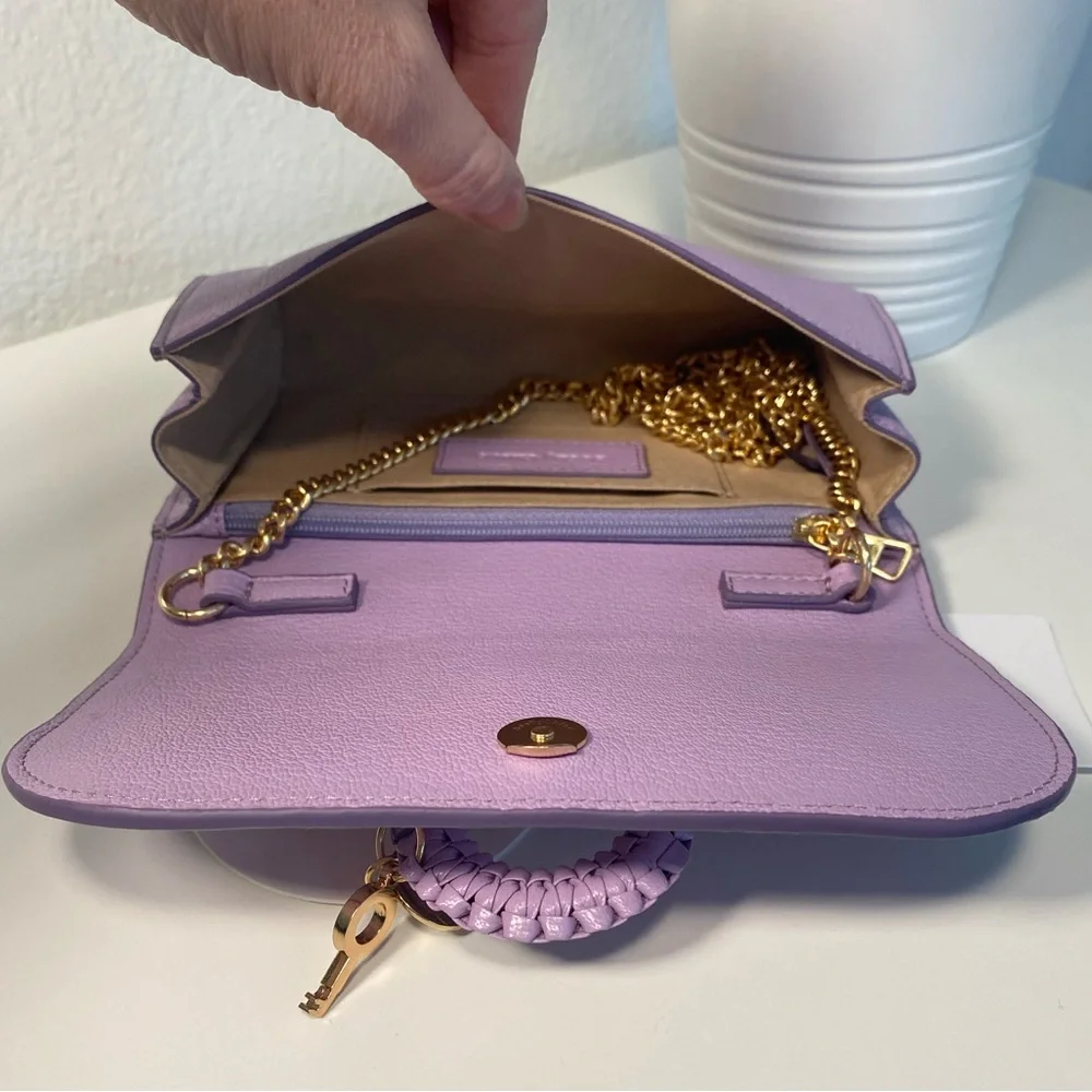 NWT See By Chloé Leather Hana Continental Chain Wallet - Picture 3 of 12